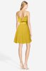 ColsBM Rosemary Lemon Curry Gorgeous Fit-n-Flare Sleeveless Chiffon Sweep Train Bridesmaid Dresses