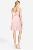 ColsBM Rosemary Pastel Pink Gorgeous Fit-n-Flare Sleeveless Chiffon Sweep Train Bridesmaid Dresses