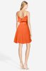 ColsBM Rosemary Tangerine Gorgeous Fit-n-Flare Sleeveless Chiffon Sweep Train Bridesmaid Dresses