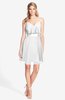 ColsBM Rosemary White Gorgeous Fit-n-Flare Sleeveless Chiffon Sweep Train Bridesmaid Dresses