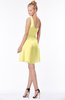 ColsBM Kenia Daffodil Luxury Fit-n-Flare Sleeveless Zip up Sweep Train Bridesmaid Dresses