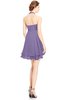 ColsBM Amaris Lilac Luxury Fit-n-Flare V-neck Knee Length Ruching Bridesmaid Dresses