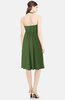 ColsBM Amya Garden Green Glamorous Sleeveless Zip up Chiffon Knee Length Bridesmaid Dresses