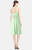 ColsBM Amya Light Green Glamorous Sleeveless Zip up Chiffon Knee Length Bridesmaid Dresses