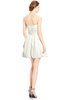 ColsBM Jordynn Ivory Glamorous Fit-n-Flare Zip up Knee Length Ruching Bridesmaid Dresses