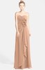 ColsBM Brenna Burnt Orange Hippie Sweetheart Sleeveless Zip up Floor Length Bridesmaid Dresses