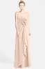 ColsBM Brenna Peach Puree Hippie Sweetheart Sleeveless Zip up Floor Length Bridesmaid Dresses