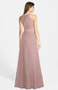 ColsBM Leah Bridal Rose Luxury A-line Sleeveless Zip up Chiffon Floor Length Bridesmaid Dresses