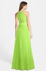 ColsBM Leah Bright Green Luxury A-line Sleeveless Zip up Chiffon Floor Length Bridesmaid Dresses