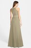 ColsBM Leah Candied Ginger Luxury A-line Sleeveless Zip up Chiffon Floor Length Bridesmaid Dresses