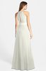 ColsBM Leah Cream Luxury A-line Sleeveless Zip up Chiffon Floor Length Bridesmaid Dresses