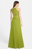 ColsBM Leah Green Oasis Luxury A-line Sleeveless Zip up Chiffon Floor Length Bridesmaid Dresses