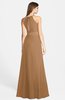 ColsBM Leah Light Brown Luxury A-line Sleeveless Zip up Chiffon Floor Length Bridesmaid Dresses