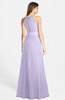 ColsBM Leah Light Purple Luxury A-line Sleeveless Zip up Chiffon Floor Length Bridesmaid Dresses