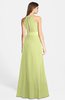 ColsBM Leah Lime Green Luxury A-line Sleeveless Zip up Chiffon Floor Length Bridesmaid Dresses