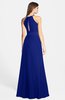 ColsBM Leah Nautical Blue Luxury A-line Sleeveless Zip up Chiffon Floor Length Bridesmaid Dresses