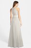 ColsBM Leah Off White Luxury A-line Sleeveless Zip up Chiffon Floor Length Bridesmaid Dresses