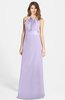 ColsBM Leah Pastel Lilac Luxury A-line Sleeveless Zip up Chiffon Floor Length Bridesmaid Dresses