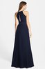 ColsBM Leah Peacoat Luxury A-line Sleeveless Zip up Chiffon Floor Length Bridesmaid Dresses