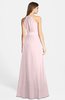 ColsBM Leah Petal Pink Luxury A-line Sleeveless Zip up Chiffon Floor Length Bridesmaid Dresses