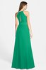 ColsBM Leah Sea Green Luxury A-line Sleeveless Zip up Chiffon Floor Length Bridesmaid Dresses