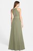ColsBM Leah Sponge Luxury A-line Sleeveless Zip up Chiffon Floor Length Bridesmaid Dresses