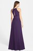 ColsBM Leah Violet Luxury A-line Sleeveless Zip up Chiffon Floor Length Bridesmaid Dresses