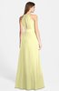 ColsBM Leah Wax Yellow Luxury A-line Sleeveless Zip up Chiffon Floor Length Bridesmaid Dresses