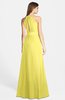 ColsBM Leah Yellow Iris Luxury A-line Sleeveless Zip up Chiffon Floor Length Bridesmaid Dresses