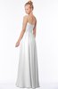 ColsBM Brooke White  Sweetheart Zip up Floor Length Ruching Bridesmaid Dresses