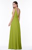 ColsBM Sariah Green Oasis Elegant Fit-n-Flare Zip up Chiffon Floor Length Bridesmaid Dresses