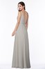 ColsBM Sariah Hushed Violet Elegant Fit-n-Flare Zip up Chiffon Floor Length Bridesmaid Dresses