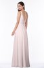 ColsBM Sariah Light Pink Elegant Fit-n-Flare Zip up Chiffon Floor Length Bridesmaid Dresses