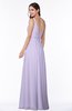ColsBM Sariah Light Purple Elegant Fit-n-Flare Zip up Chiffon Floor Length Bridesmaid Dresses