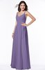 ColsBM Sariah Lilac Elegant Fit-n-Flare Zip up Chiffon Floor Length Bridesmaid Dresses