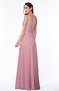 ColsBM Sariah Rosebloom Elegant Fit-n-Flare Zip up Chiffon Floor Length Bridesmaid Dresses