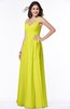ColsBM Sariah Sulphur Spring Elegant Fit-n-Flare Zip up Chiffon Floor Length Bridesmaid Dresses