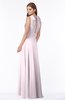 ColsBM Alison Blush Glamorous A-line Zip up Chiffon Floor Length Pleated Bridesmaid Dresses