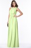 ColsBM Alison Butterfly Glamorous A-line Zip up Chiffon Floor Length Pleated Bridesmaid Dresses