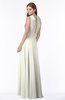 ColsBM Alison Ivory Glamorous A-line Zip up Chiffon Floor Length Pleated Bridesmaid Dresses