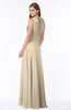 ColsBM Alison Novelle Peach Glamorous A-line Zip up Chiffon Floor Length Pleated Bridesmaid Dresses