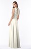 ColsBM Alison Whisper White Glamorous A-line Zip up Chiffon Floor Length Pleated Bridesmaid Dresses