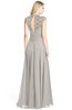 ColsBM Kara Ashes Of Roses Modest Fit-n-Flare V-neck Sleeveless Chiffon Floor Length Bridesmaid Dresses