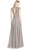 ColsBM Kara Fawn Modest Fit-n-Flare V-neck Sleeveless Chiffon Floor Length Bridesmaid Dresses