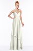 ColsBM Allison Cream Gorgeous Sleeveless Zip up Floor Length Ruching Bridesmaid Dresses