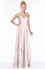 ColsBM Allison Light Pink Gorgeous Sleeveless Zip up Floor Length Ruching Bridesmaid Dresses