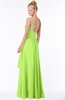 ColsBM Allison Sharp Green Gorgeous Sleeveless Zip up Floor Length Ruching Bridesmaid Dresses