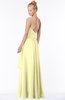ColsBM Allison Wax Yellow Gorgeous Sleeveless Zip up Floor Length Ruching Bridesmaid Dresses