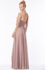 ColsBM Jade Blush Pink Glamorous Fit-n-Flare Halter Sleeveless Floor Length Bridesmaid Dresses
