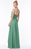 ColsBM Jade Bristol Blue Glamorous Fit-n-Flare Halter Sleeveless Floor Length Bridesmaid Dresses